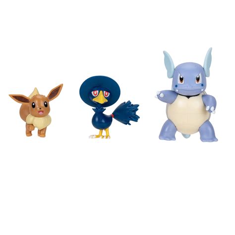 Pokemon Battle Figure Pack Features Inch Eevee And Eevee And