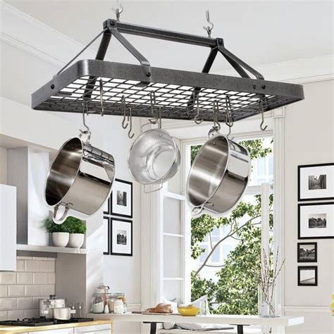 Ceiling Pot Rack Installation Shelly Lighting