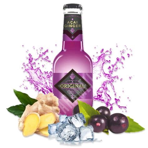 Água Tônica Açai Ginger Original Importado Espanha Karamell Store