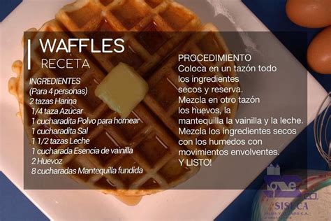 Silos Y Secado C A On Instagram WAFFLES Es Una Receta Super