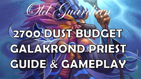 Budget Galakrond Priest Deck Guide And Gameplay Hearthstone Ashes Of