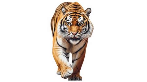 Premium AI Image Tiger Isolated On White Background