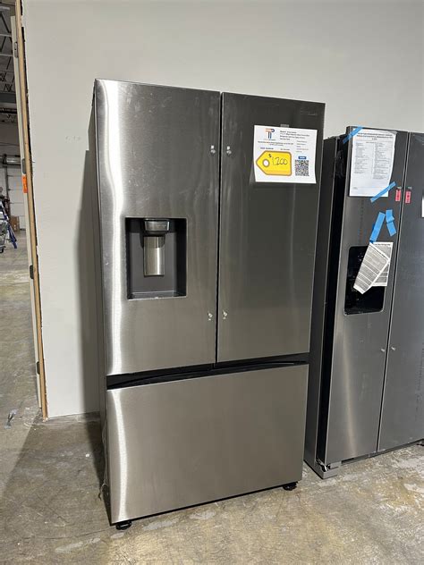 31 CU FT SAMSUNG SMART REFRIGERATOR with FOUR TYPES OF ICE MODEL: RF32 ...