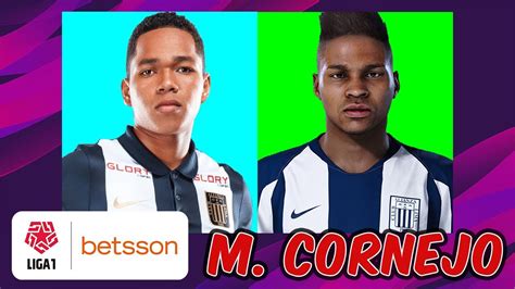 Miguel Cornejo Alianza Lima Pes Copia De Base Face Stats Youtube