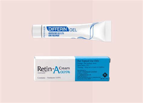 Differin Vs Retin A The Differences Between The Two Retinoids