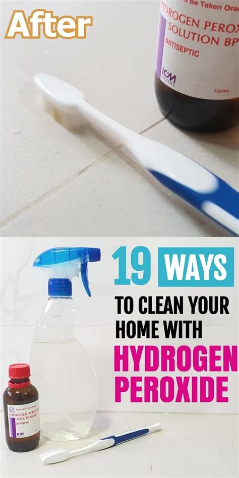 19 Hydrogen Peroxide Hacks That Works — Homewhis Home Organization