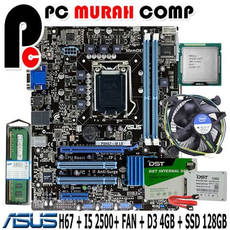 Jual Paket Lengkap Mobo Mainboard Motherboard Lga H I Di