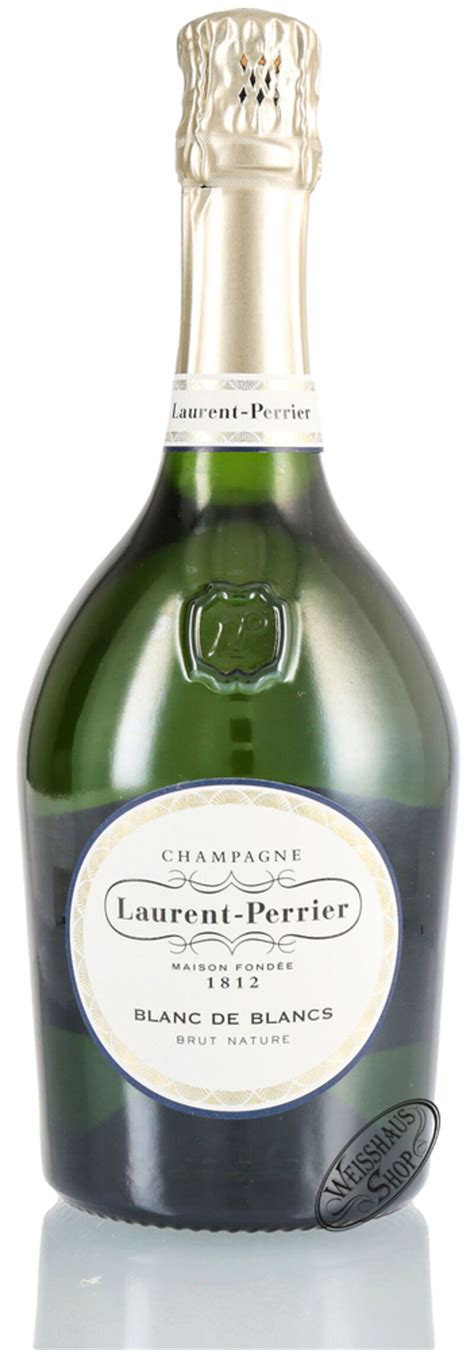 Laurent Perrier Blanc De Blancs Brut Nature Champagner 12 Vol 0 75l