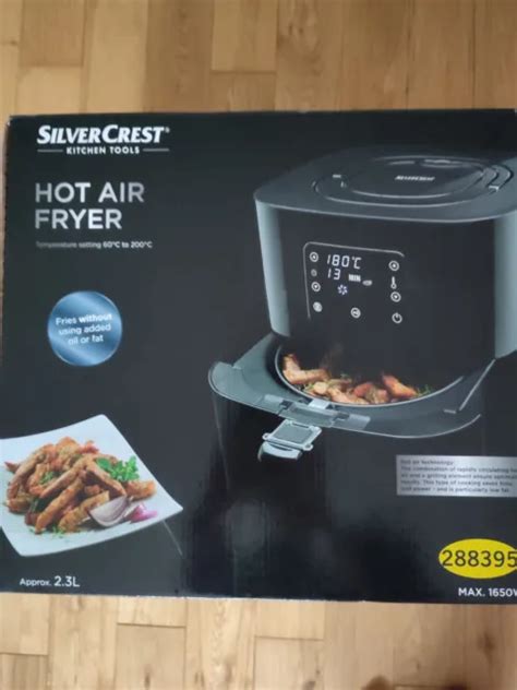 SILVERCREST HOT AIR Fryer SHFD Digital Controls L W BNIB PicClick UK