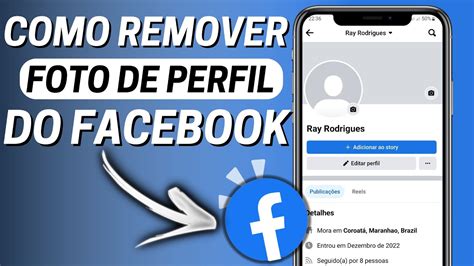 Como Apagar Foto De Perfil Do Facebook Youtube