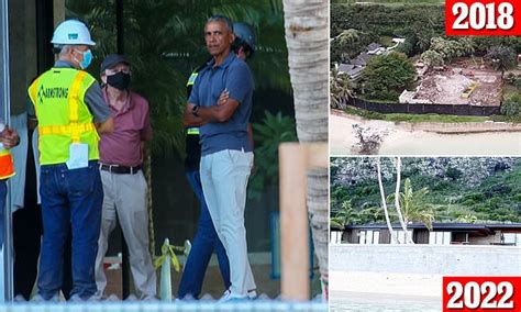 Scowling Obama inspects his new multi-million dollar Hawaii mansion and ...