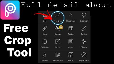 Free Crop Tool Picsart Picasso Editz Youtube