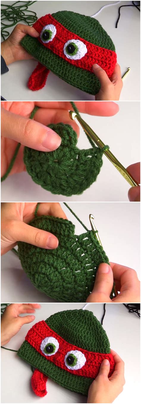 Crochet A Ninja Turtle Beanie Hat Love Crochet