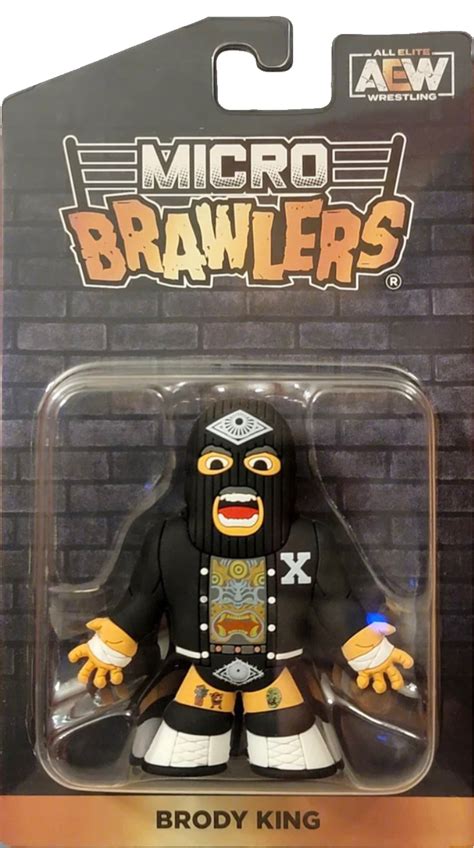 Pro Wrestling Tees Micro Brawlers Figures 2020 2023 Brody King