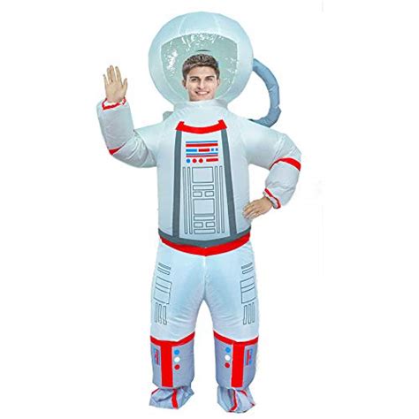 Mxosum Inflatable Astronaut Costume For Adults Funny Halloween Costume