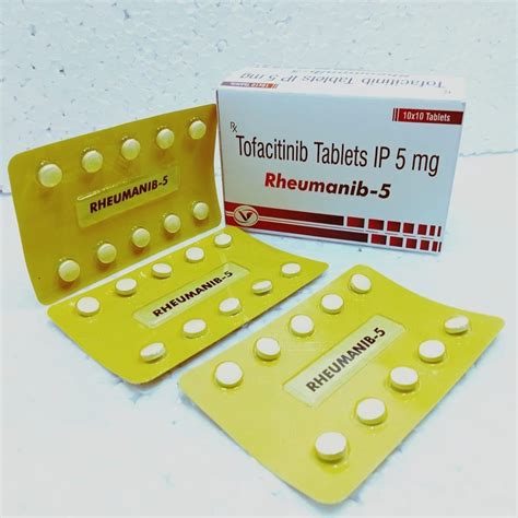 Tofacitinib Mg Tablets At Rs Strip Tofacitinib Tablets In