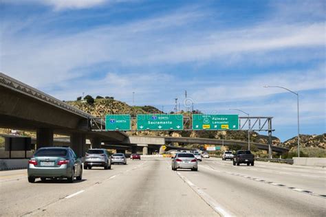 Traffic Jam On The 405 FWY Los Angeles, CA Editorial Image - Image of closeup, highway: 91759155