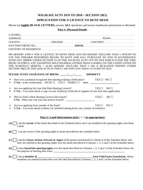 Section 5 3 Application For Export Licence Doc Template Pdffiller