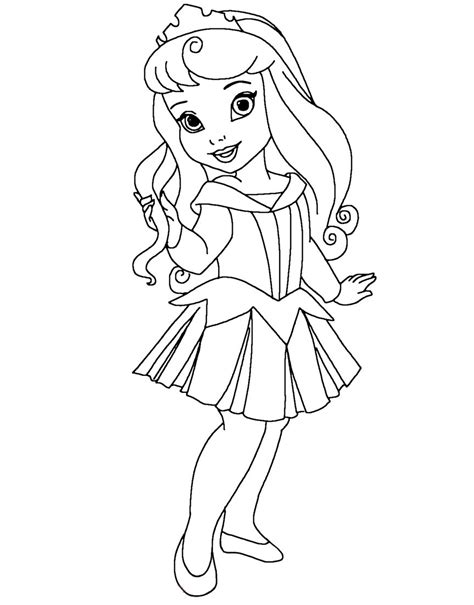 Princess Aurora Coloring Page Free Printable Coloring Pages For Kids