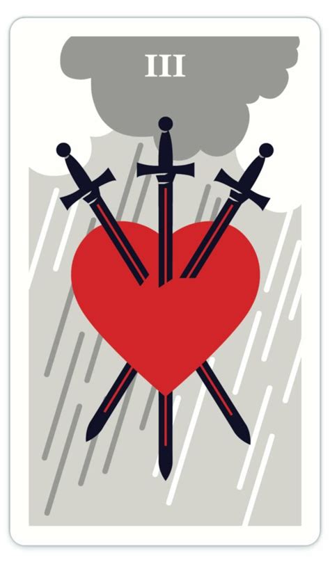 The Three Of Swords Tarot Card Meaning