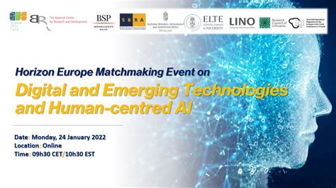 Horizon Europe Matchmaking Event On Digital And Emerging Technologies