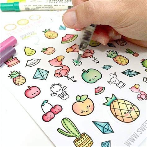 Designer Sammann11 Thinks This Sticker Sheet Just Screams Summer She