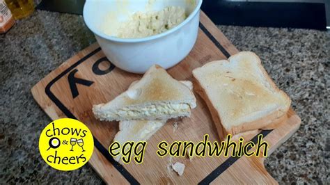 Easy To Make Egg Sandwhich Youtube