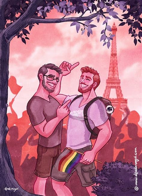 Il S Inspire De Disney Pour Illustrer L Amour Gay Voici Le Travail Fabuleux De Cet Artiste