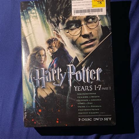 Wb Media Harry Potter Years 7 Part 1 7 Disc Dvd Set Poshmark