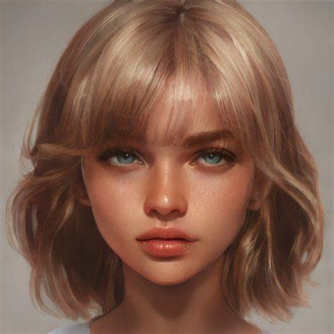 Image From Artbreeder In 2024 Digital Art Girl Character Portraits