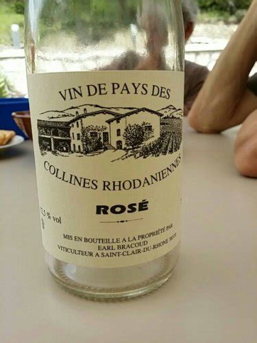 Bracoud Vin De Pays Des Collines Rhodaniennes Rose Vivino