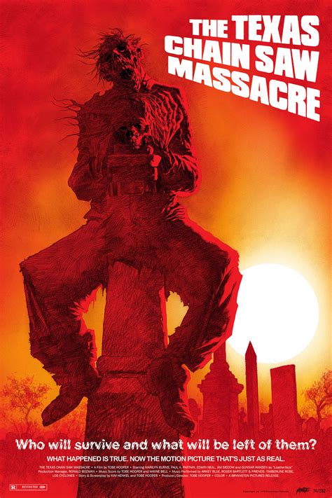 The Texas Chain Saw Massacre Poster – Mondo