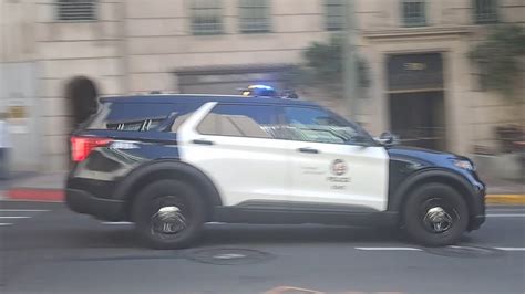 lapd ford explorer fpui responding youtube