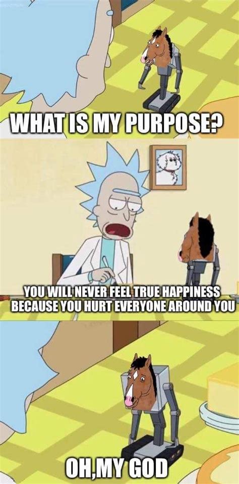 Rick And Morty What Is My Purpose Meme Sirios Ferries