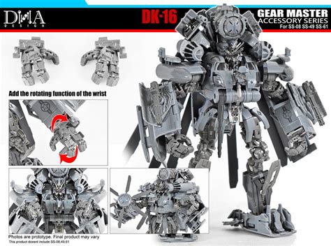 Dk Upgrade Kit For Transformers Studio Series Blackout