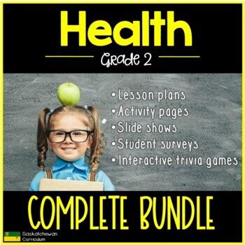 Grade 2 Health Bundle By Dizzy Ozzy TPT