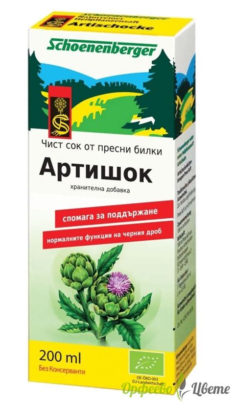 Био сок от Артишок 200 мл, СУПЕР ХРАНИ, ЗДРАВОСЛОВНИ НАПИТКИ | Дрогерия ...