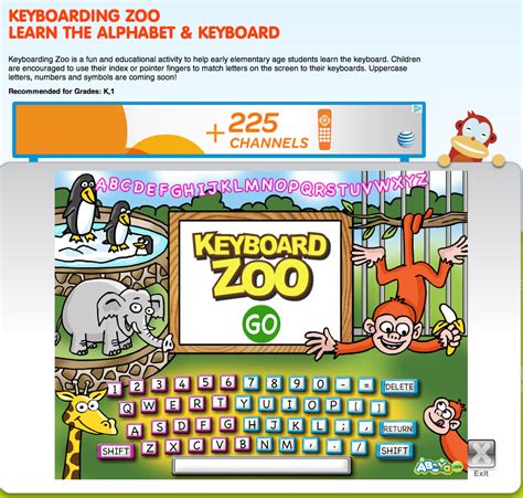 Abcya Keyboard Zoo