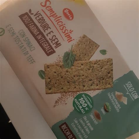 I Semplicissimi Doria Crackers Spinaci E Semi Tostati Di Teff Reviews