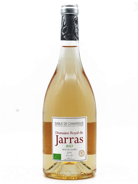 Achat Vin Gris De Gris Tête De Cuvée Rosé Domaine Royal De Jarras