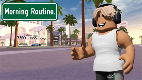 My MORNING ROUTINE In BERRY AVENUE Roblox Roleplay YouTube