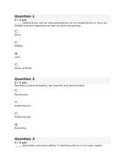 Psyc Quiz Docx Question Pts Adolescence Can Be