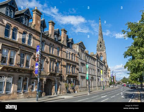 The City Centre Of Perth In Scotland Uk Stock Photo Alamy