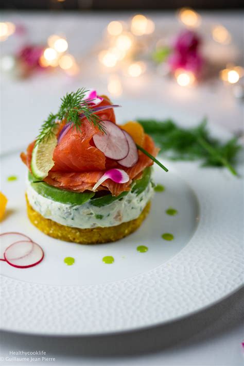 Cheesecake au saumon fumé et avocat