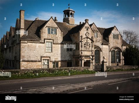English Architecture Almshouses High Resolution Stock Photography And