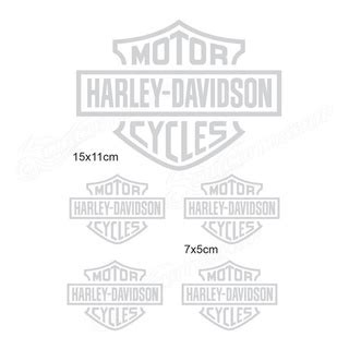 Adesivo Refletivo Recorte Moto Capacete Harley Davidson Shopee Brasil