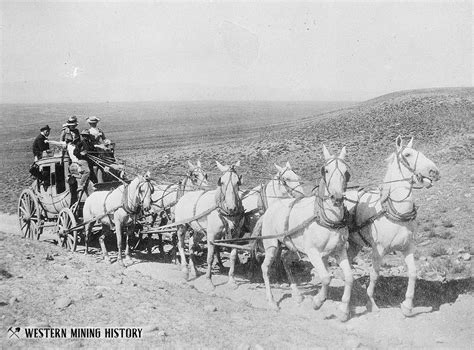 The Stagecoach: A Photo Essay on Western Travel – Western Mining History