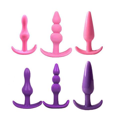 LB6112 Kit Plug Anal de Silicone Jelly Vibrador 8 Peças 2