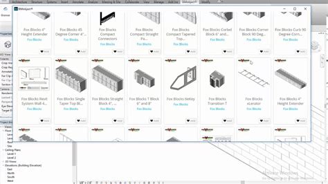 Fox Blocks Revit Tutorial YouTube