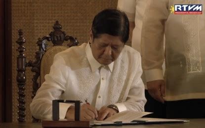 Philippine President Ferdinand Marcos Jr Oks Laws On New Bacoor Schools